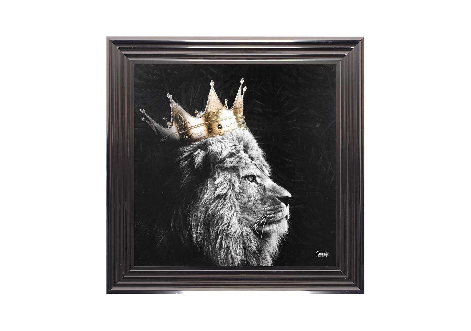 Lion King Framed Picture in  on Furniture Village