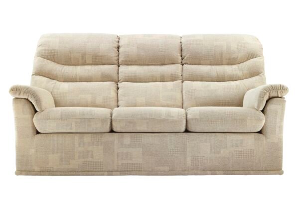 Malvern 3 Seater Fabric Recliner Sofa in B430 Lydia Multi on Furniture Village
