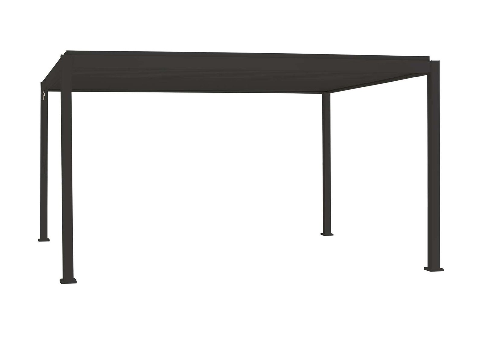 Titan 3x4m Rectangular Gazebo in Grey on Furniture Village