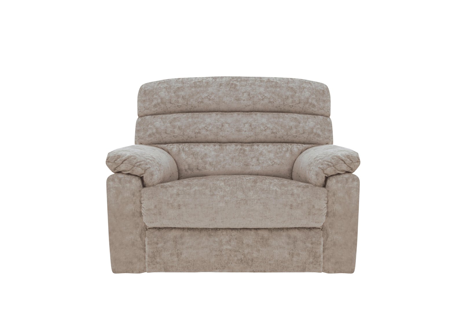 Page Fabric Love Seat with Power Recliner and Power Headrest in Hardwick Oyster on Furniture Village