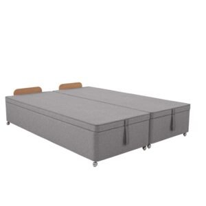 Bespoke Ottoman Divan Base in Imperio 805 Grey on Furniture Village