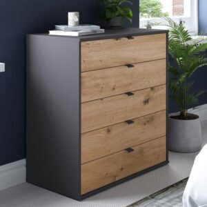 Dorsten 5 Drawer Chest Of Drawers