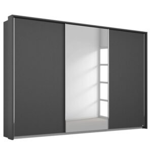 Lorenzo 3 Door Slider Wardrobe with 1 Mirror