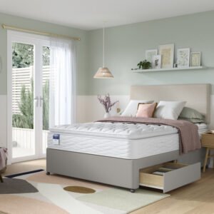 Simply By Bensons Beam Divan Bed Set On Castors